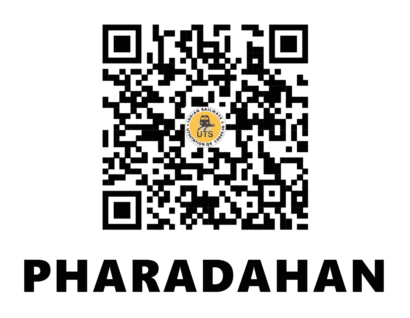 UTS QR Code for PHARADAHAN - PD (NE - UTTAR PRADESH)